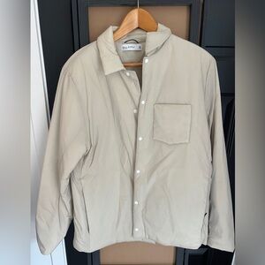 Hill City Men's Beige Shirt Jacket